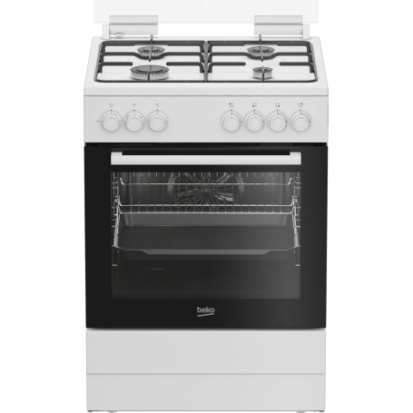 BEKO FBE62011WC - CUCINA A GAS 4 FUOCHI BIANCA