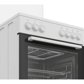 BEKO FBE62011WC - CUCINA A GAS 4 FUOCHI BIANCA