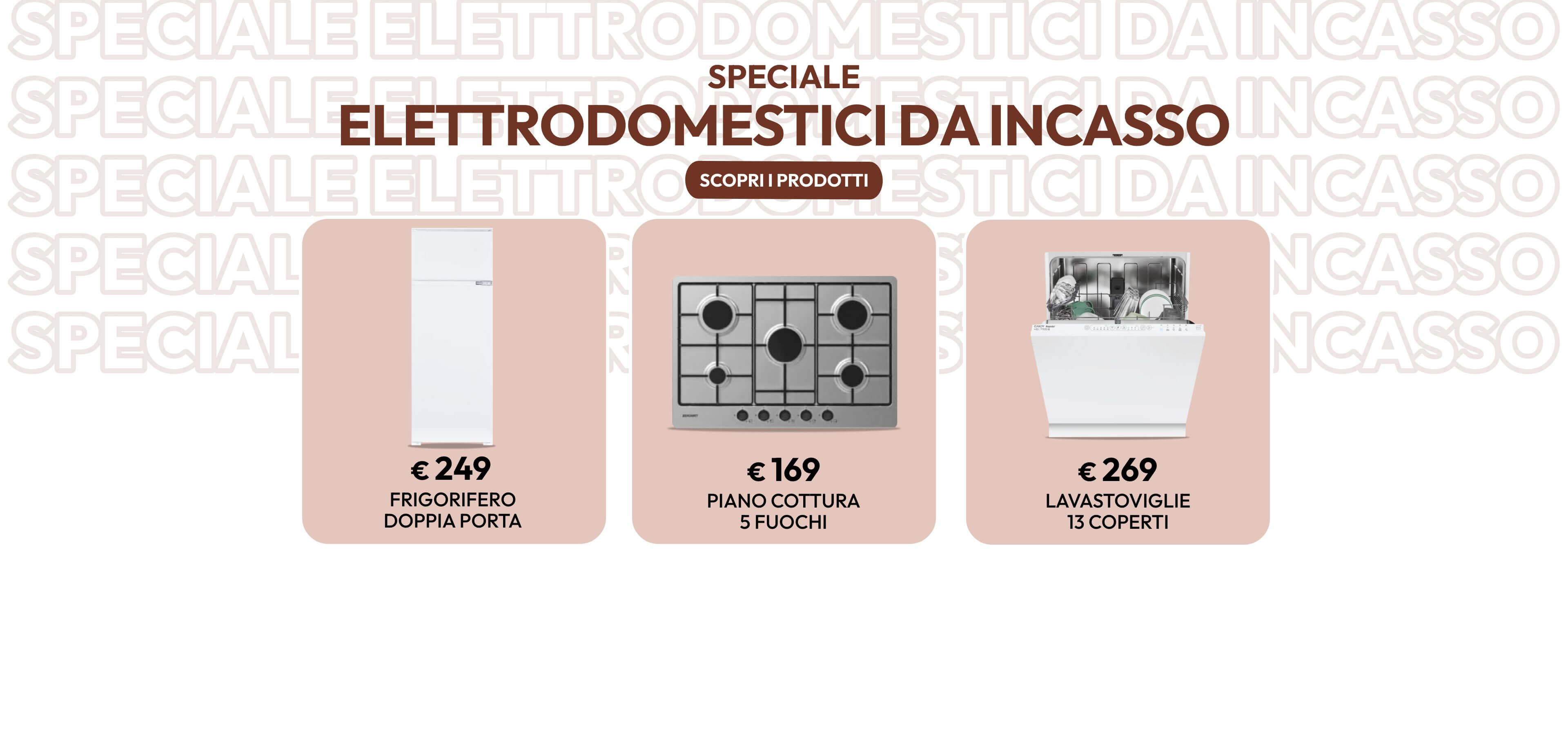 Elettrodomestici da incasso